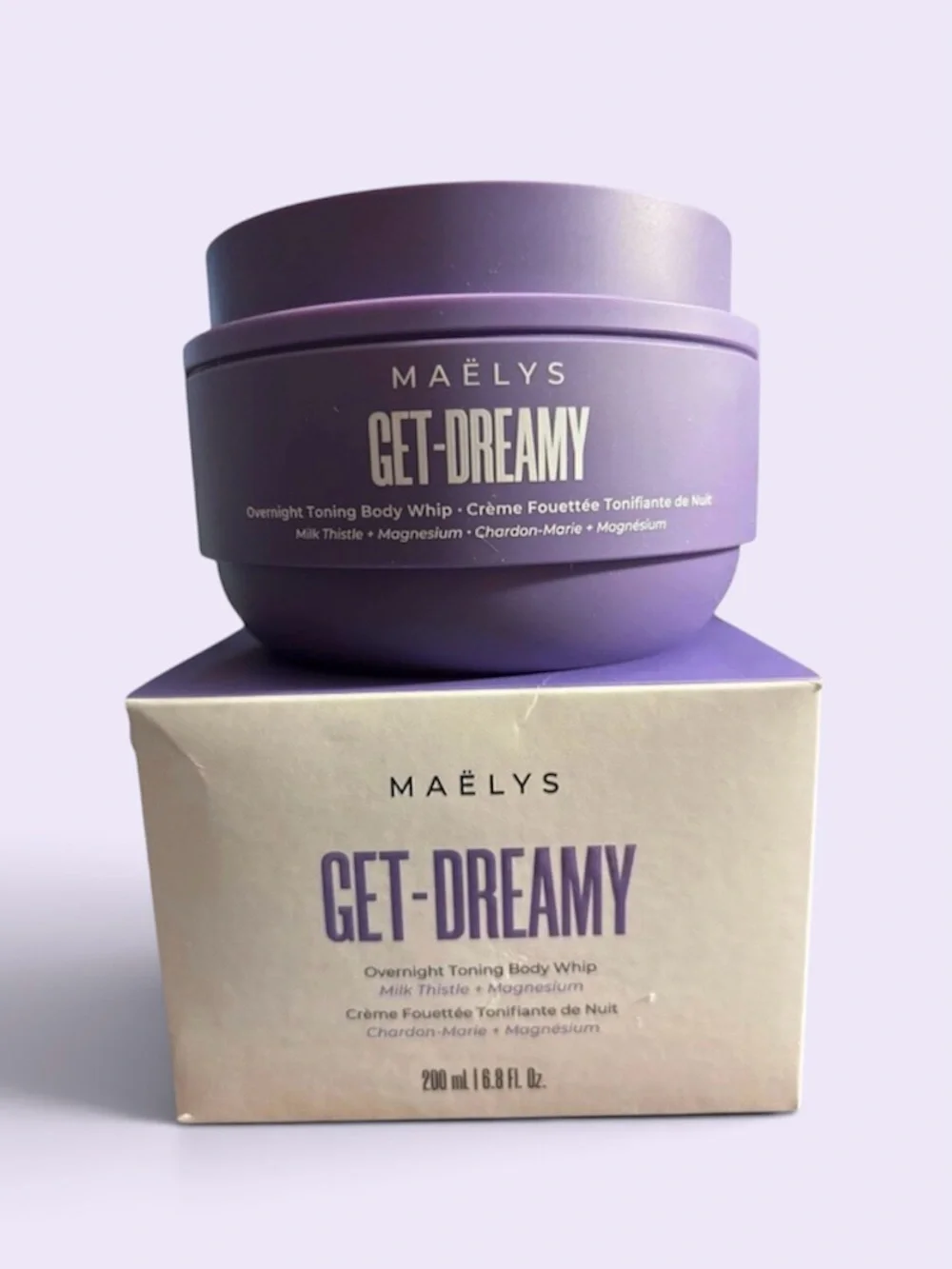 Maelys Get Dreamy Overnight Toning Body Whip 6.8 oz Firming & toning cream